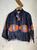 NEW COLORS Awakened Eye Velvet Reversible Jacket