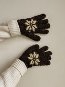Wool Snowflake Gloves