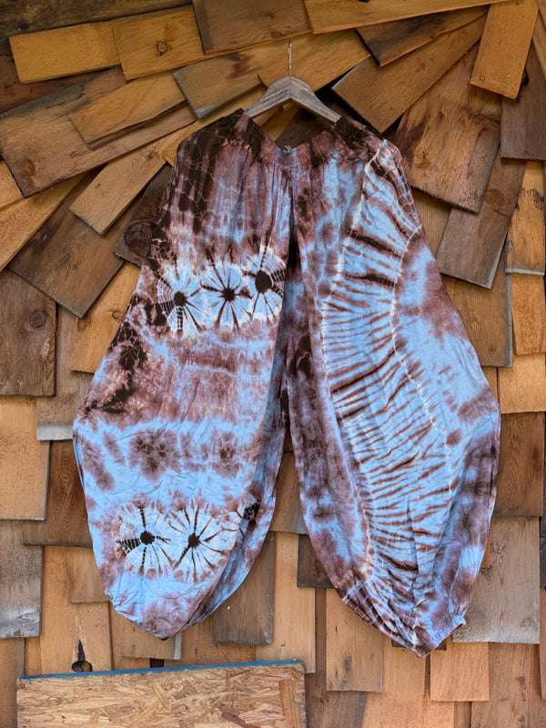Tie Dye Flowy Genie Pants