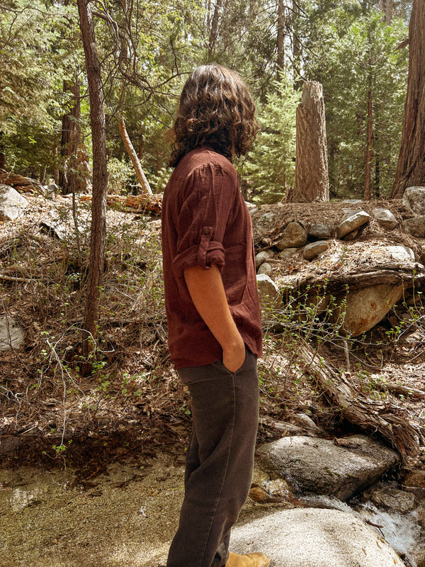 Men's Marley Button Sleeve Top