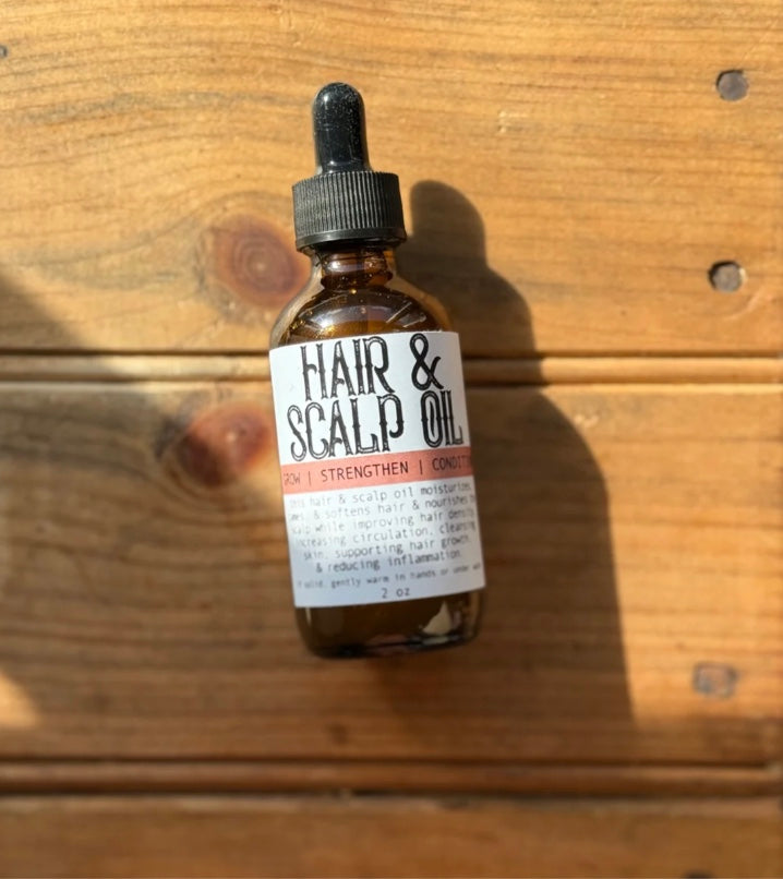 Hair & Scalp Oil | Nourish, Strengthen, Condition
