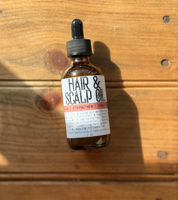Hair & Scalp Oil | Nourish, Strengthen, Condition