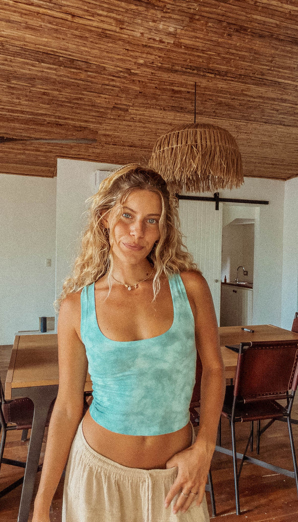 Hemp Organic Cotton Tank - Hand Dyed