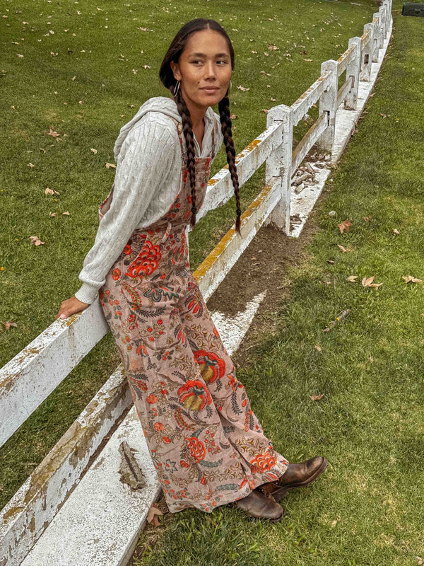 Sadye Overalls | Organic Cotton Velvet