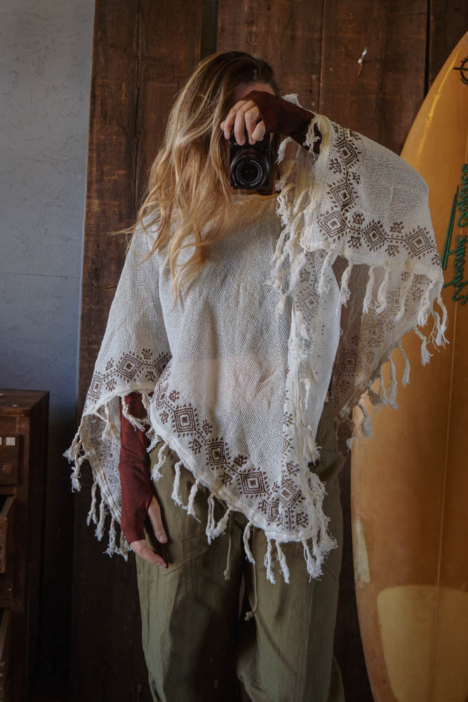 Jolie Mesh Poncho