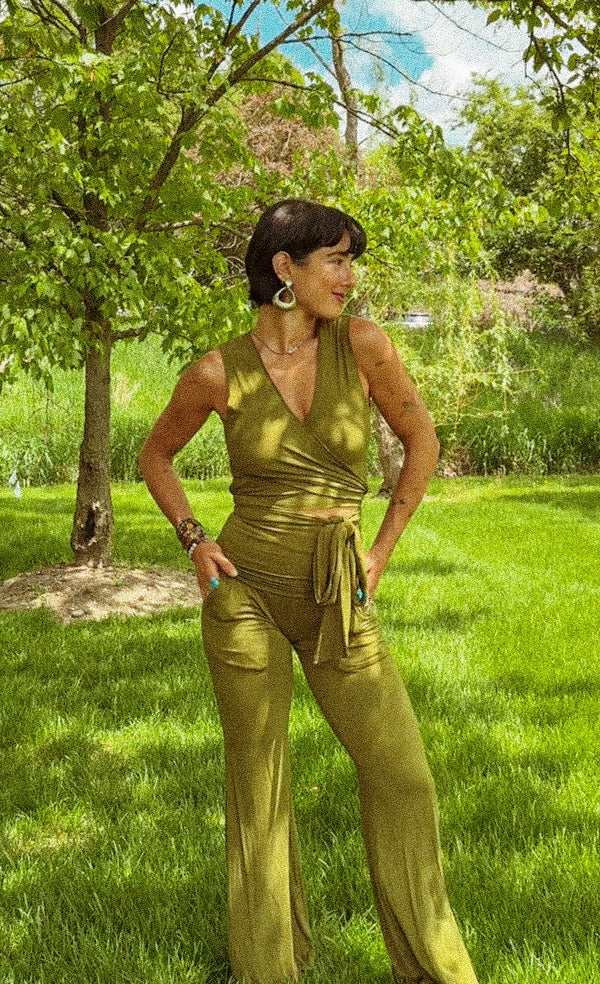 EcoVero™  Prana Wrap Top