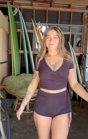 EcoVero Yoga Cinch Shorties