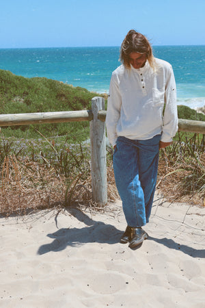Men's Marley Button Sleeve Top