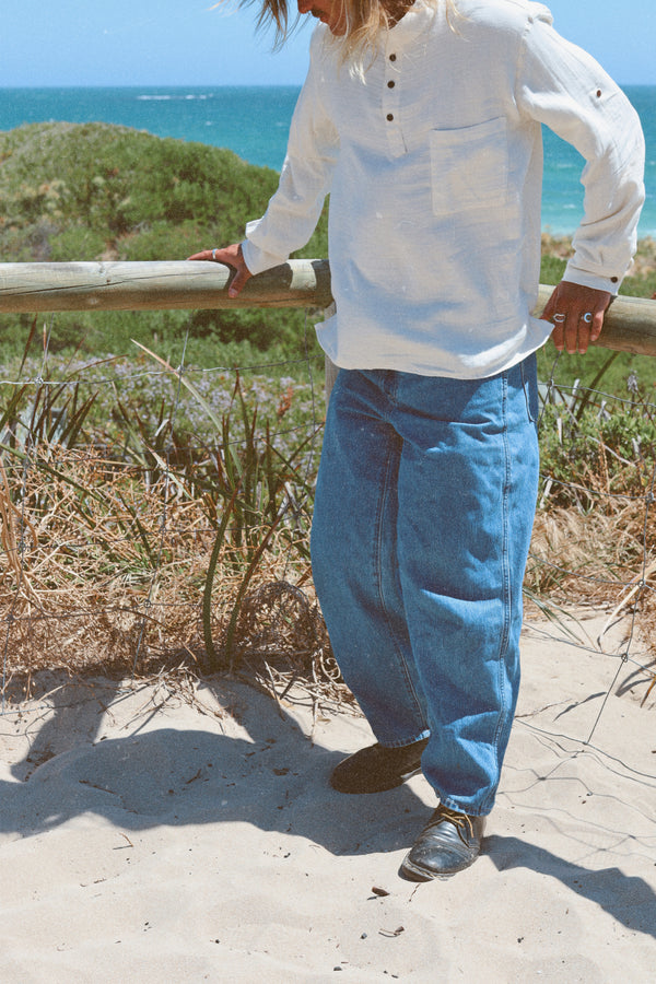 Men's Marley Button Sleeve Top