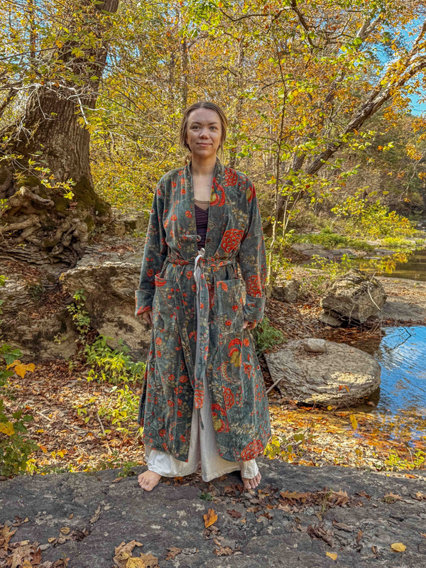 Vetiver Organic Velvet Jacket