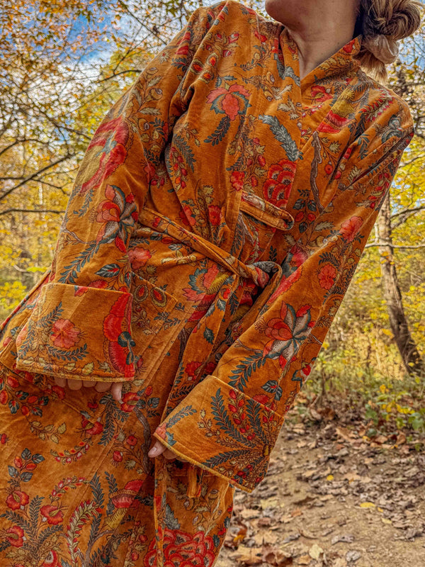 Vetiver Organic Velvet Jacket