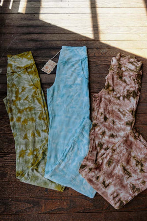 Balance Hand Tie Dyed Yoga Pants
