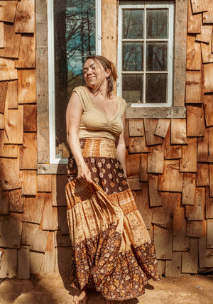 Cottage Tiered Skirt