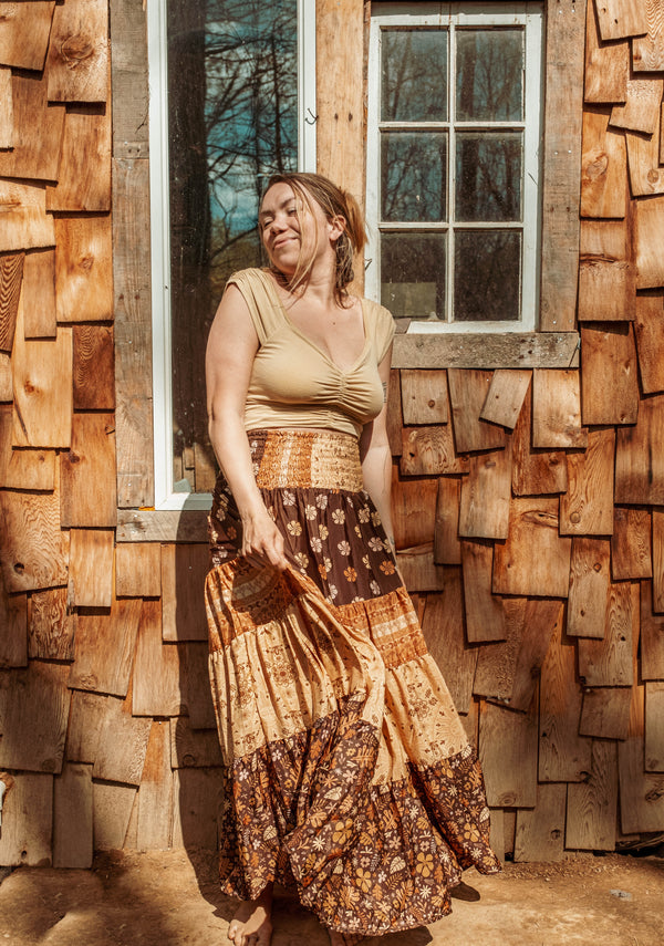 Cottage Tiered Skirt