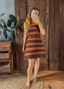 Fae Dress 100% Cotton Hand Embroidered