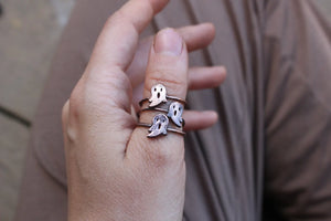 Handmade Copper Ghost Ring