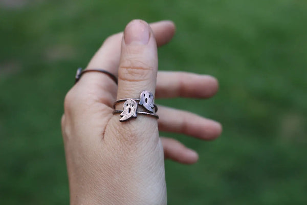 Handmade Copper Ghost Ring