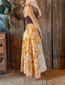 Hemp Organic Cotton Yoga Skirt / Dress - Hand Dyed