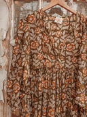 Marlowe Organic Cotton Hand Block Printed Dress