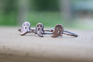 Handmade Copper Ghost Ring