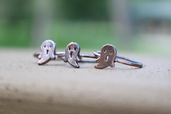 Handmade Copper Ghost Ring