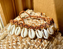 Macrame Shell Dangle Anklet