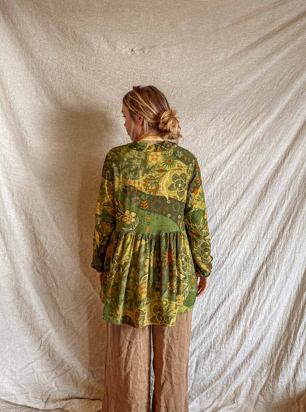Greta Bohemian Waterfall Blouse