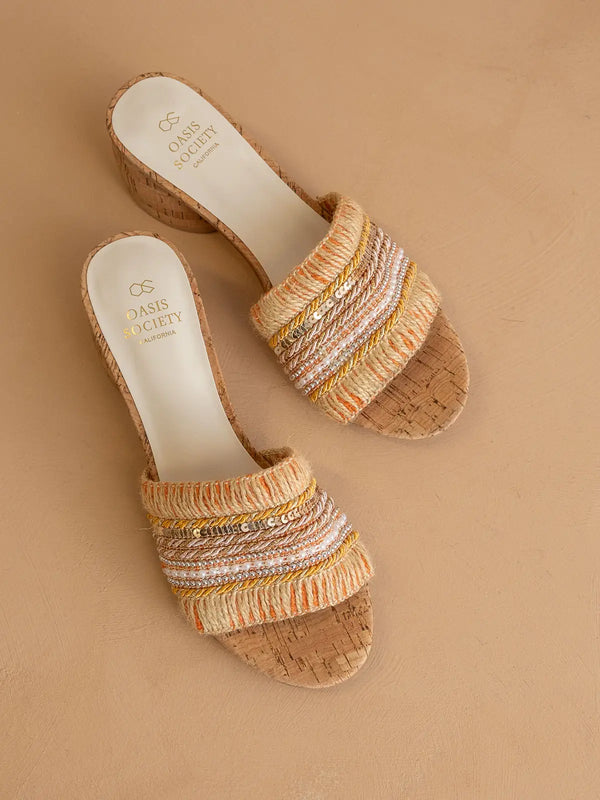 The Tulum Orange | Versatile Vacation Summer Sandal