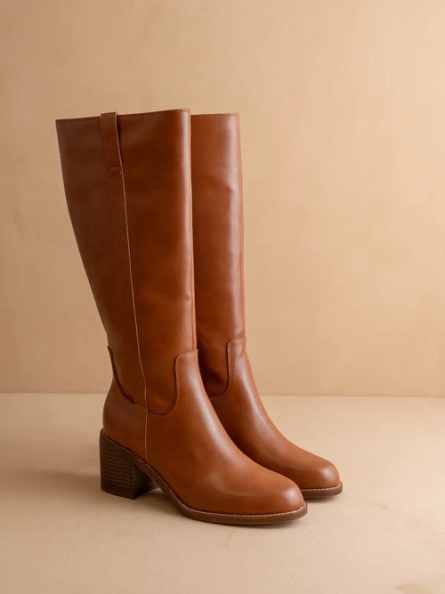 La Harriet | Bota alta de montar marrón