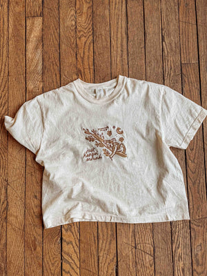 Just Hangin Koala Embroidered Tee