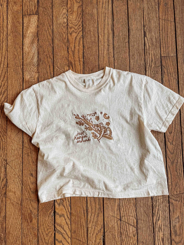 Just Hangin Koala Embroidered Tee