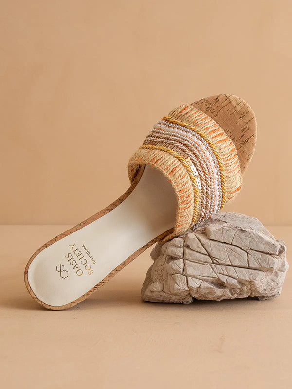 The Tulum Orange | Versatile Vacation Summer Sandal