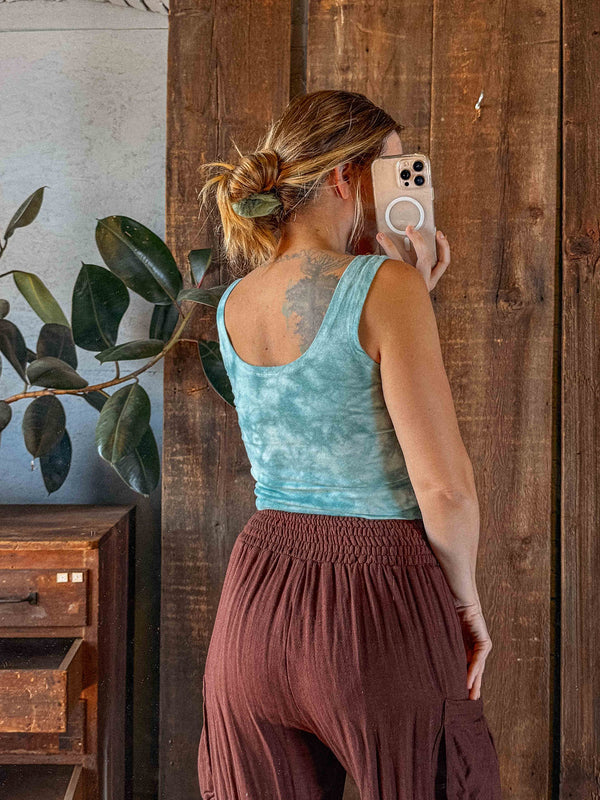 Hemp Organic Cotton Tank - Hand Dyed