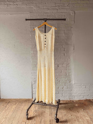 Robe crochetée à la main d'inspiration vintage Viva