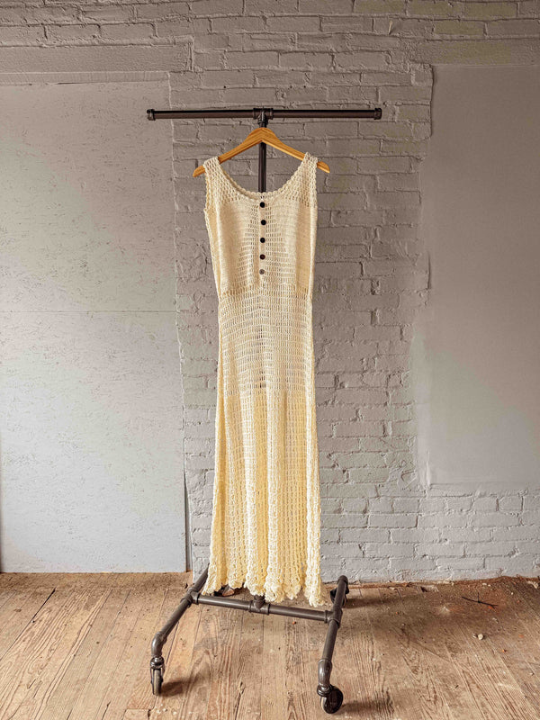 Robe crochetée à la main d'inspiration vintage Viva
