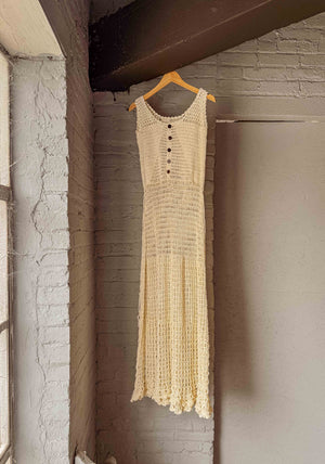 Robe crochetée à la main d'inspiration vintage Viva