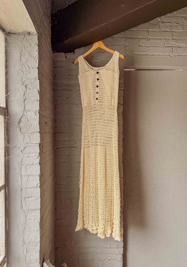 Robe crochetée à la main d'inspiration vintage Viva