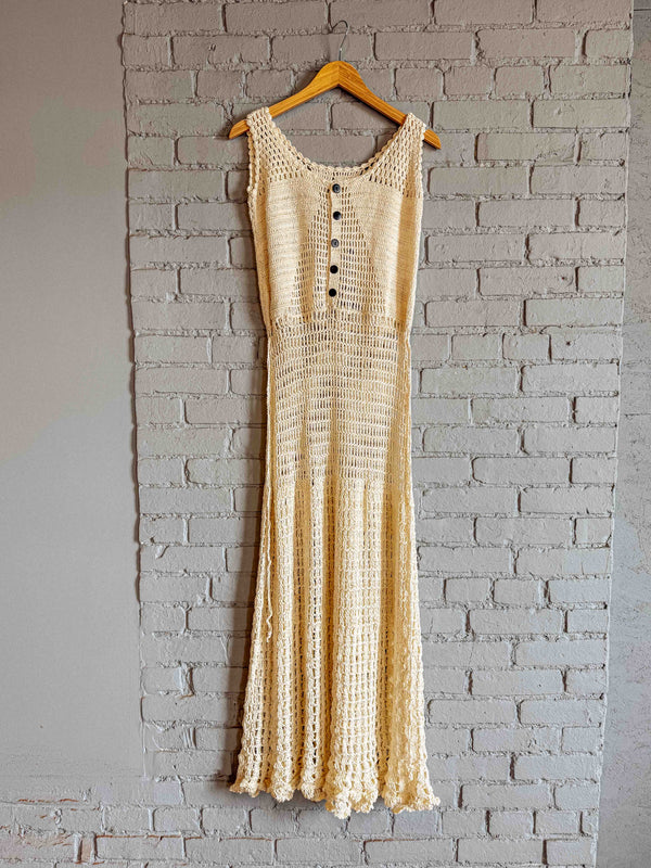 Robe crochetée à la main d'inspiration vintage Viva