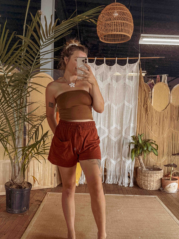 Jungle Hemp Organic Cotton Shorts