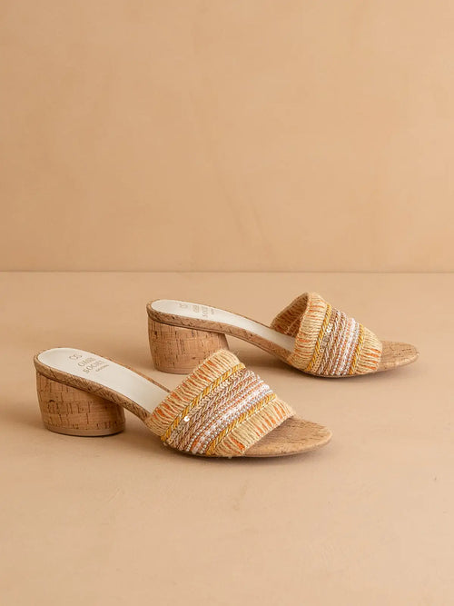 The Tulum Orange | Versatile Vacation Summer Sandal