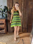 Fae Dress 100% Cotton Hand Embroidered