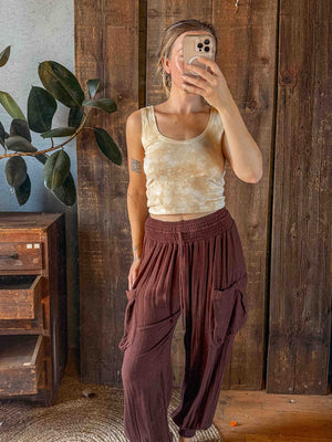 Hemp Organic Cotton Tank - Hand Dyed