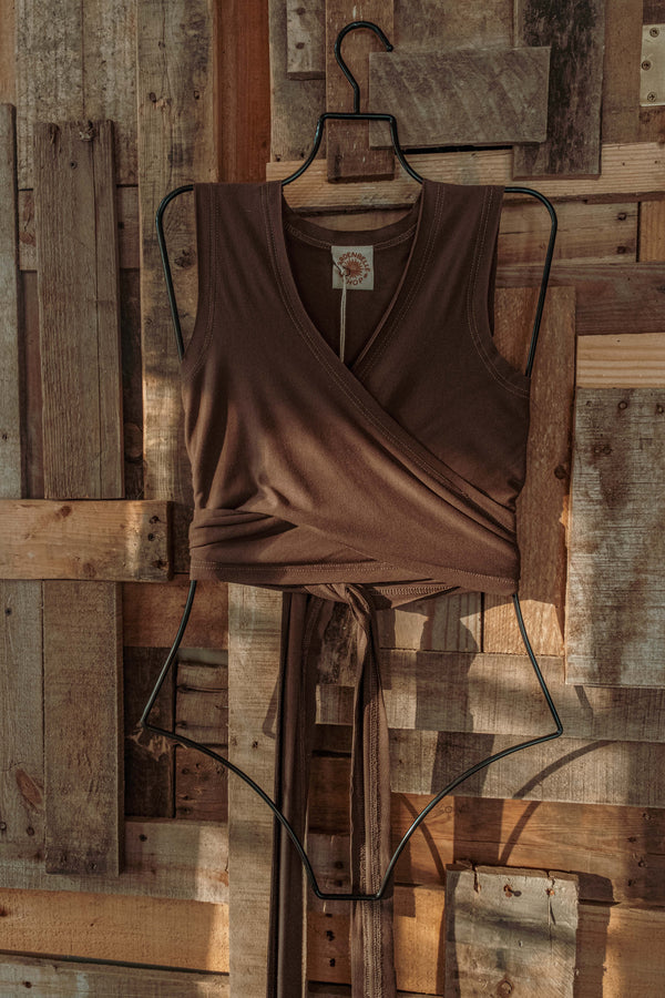 EcoVero™  Prana Wrap Top