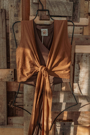 EcoVero™  Prana Wrap Top