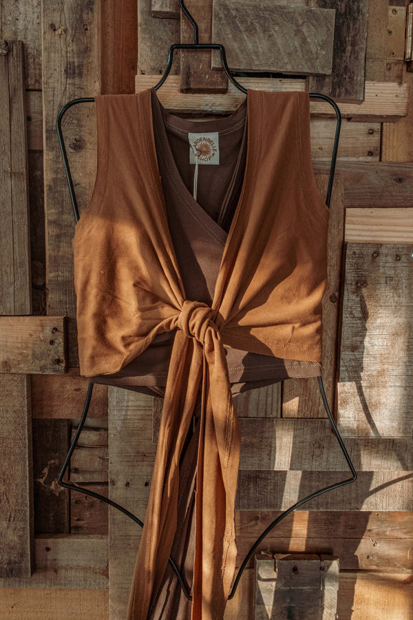 EcoVero™  Prana Wrap Top