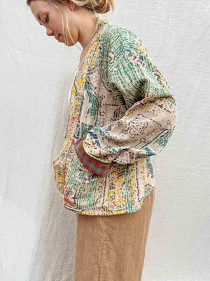 Cardigan Kantha Tapis Persan - Everglades