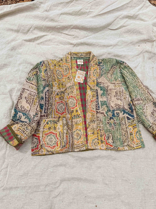 Cardigan Kantha Tapis Persan - Everglades