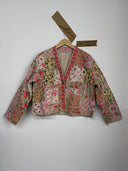 Matilda Cropped Kantha Cardigan