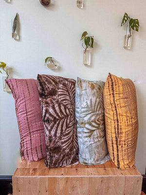 Hand Tie Dyed Pillow Case