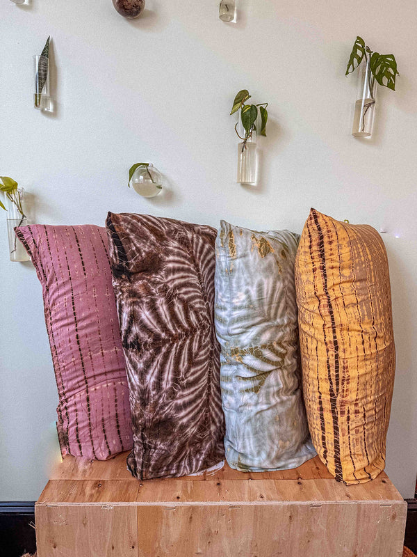 Hand Tie Dyed Pillow Case